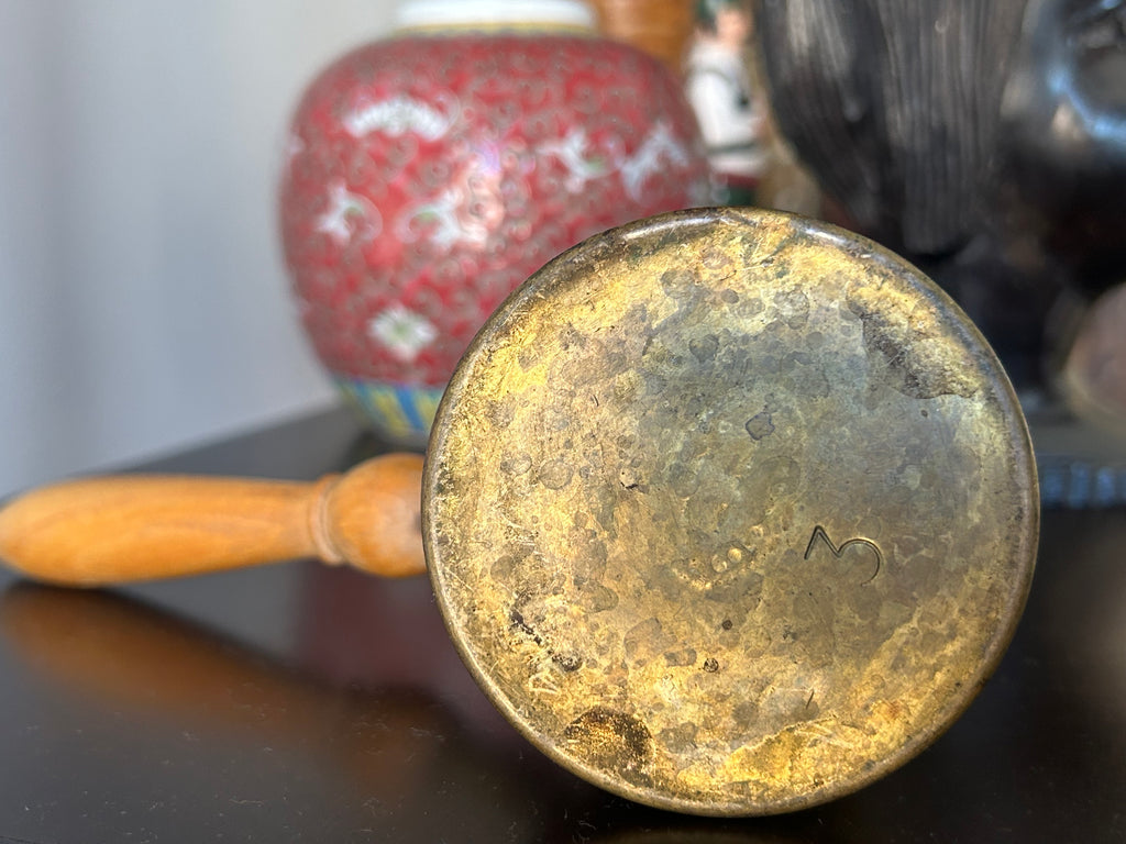 Antique Yugoslavian Brass Coffee Pot