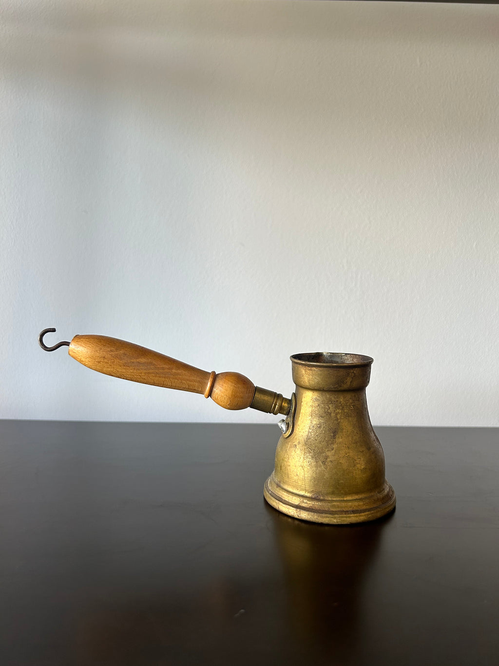 Antique Yugoslavian Brass Coffee Pot